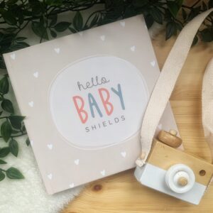 baby shower guest book & journal